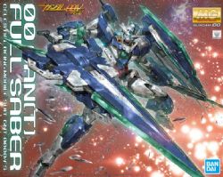 GUNDAM -  MG - MOBILE SUIT GUNDAM 00 - GNT-0000/FS 00 QAN[T] (QUANTA) FULL SABER 1/100 -  MASTER GRADE